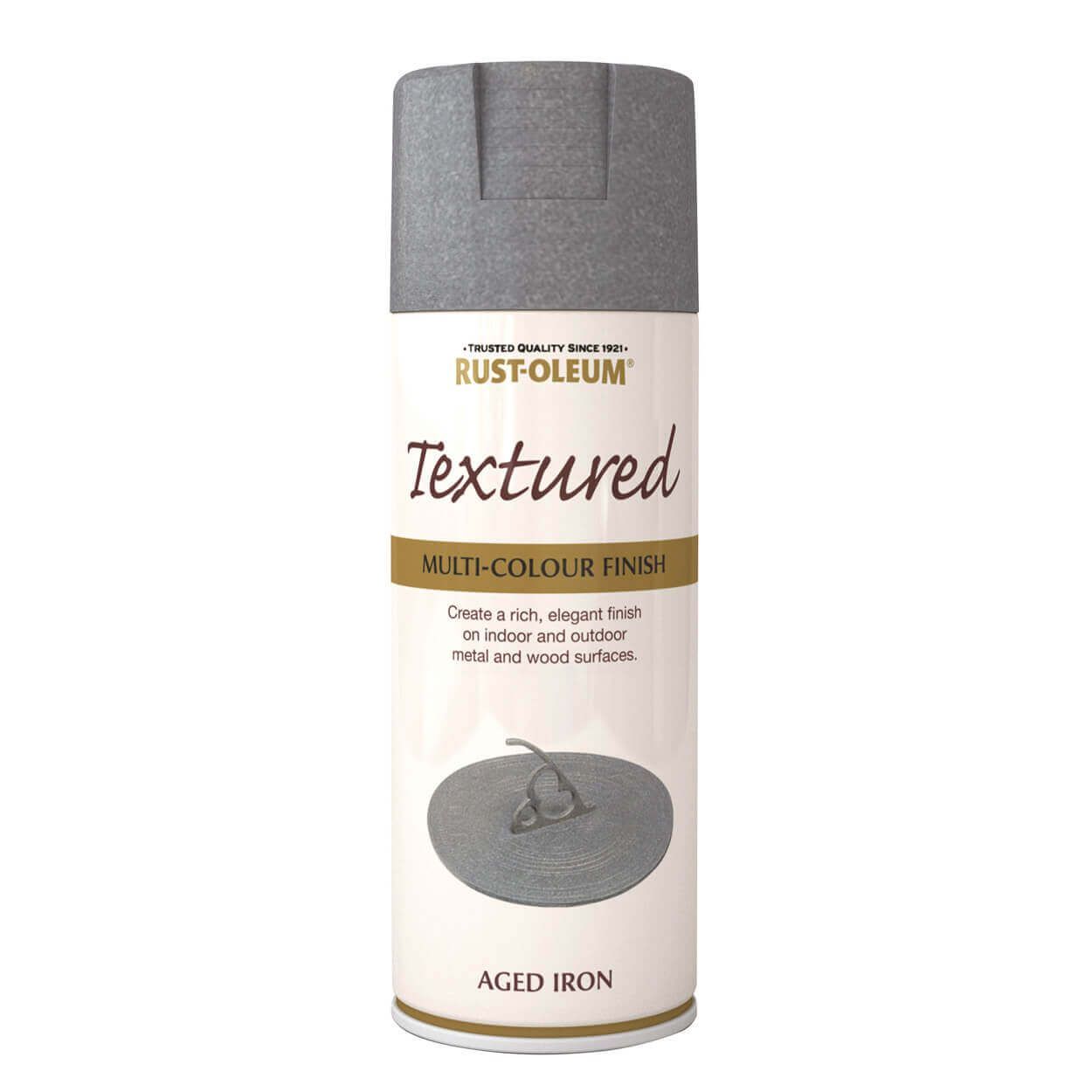 Rust-Oleum Textured Aged Iron 400ml