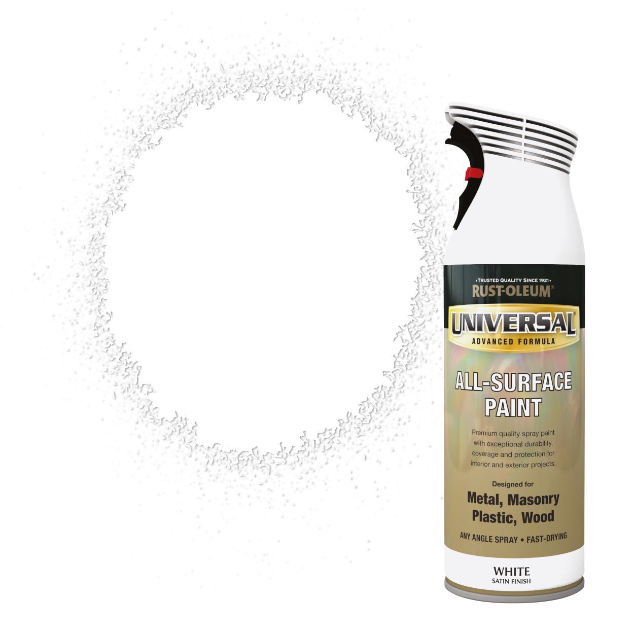 Rust-Oleum Universal All-Surface Spray Paint Satin White