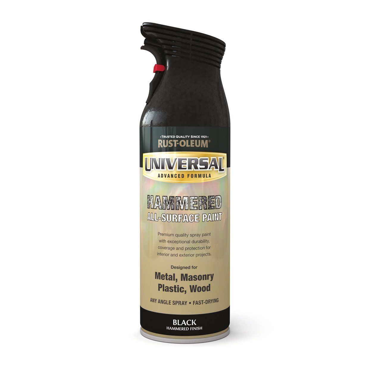 Rust-Oleum Universal All-Surface Spray Paint Hammered Black 400ml