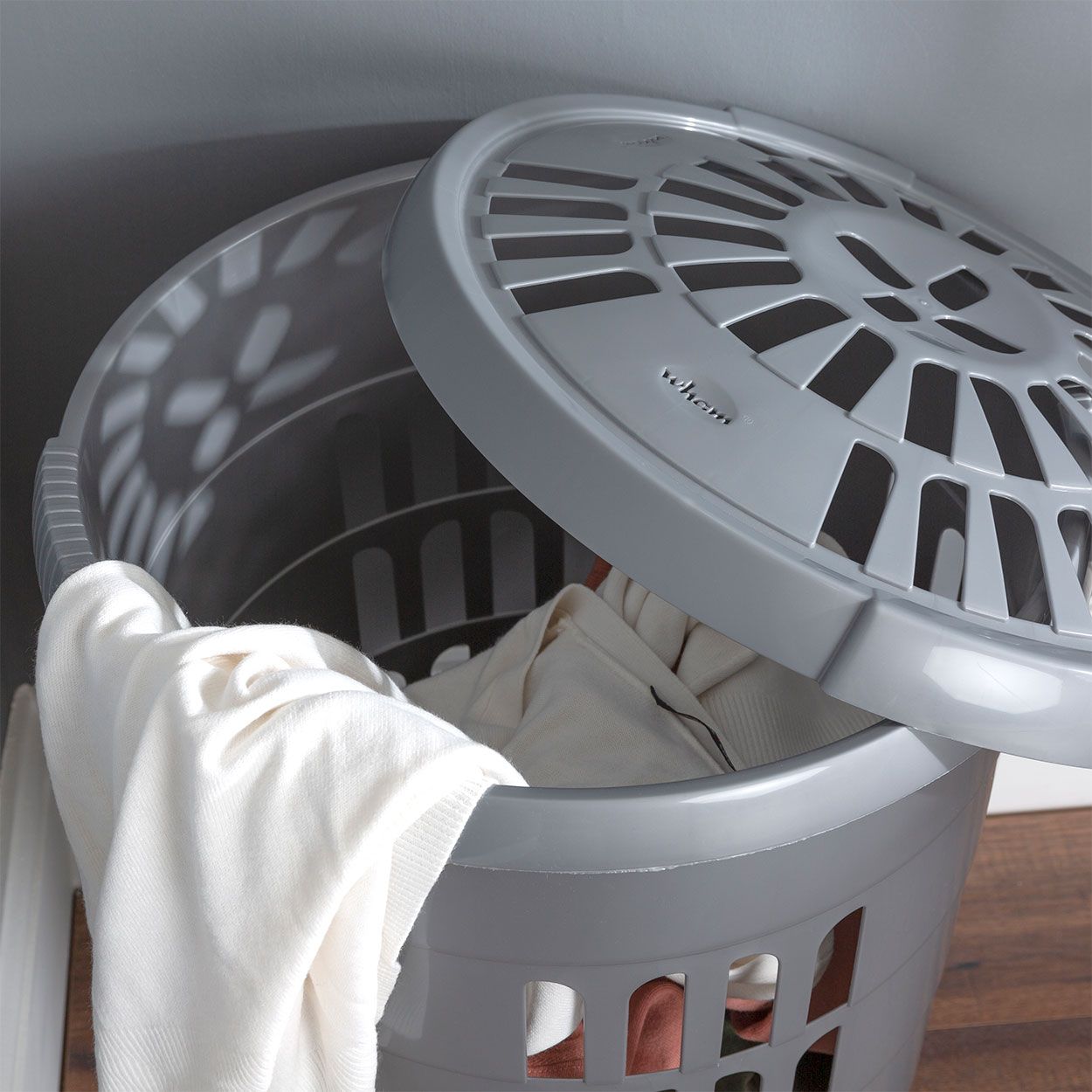 Wham Deluxe Round Laundry Hamper