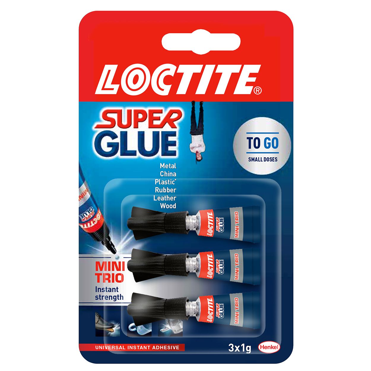 Loctite Super Glue Original Mini Trio 1g x 3