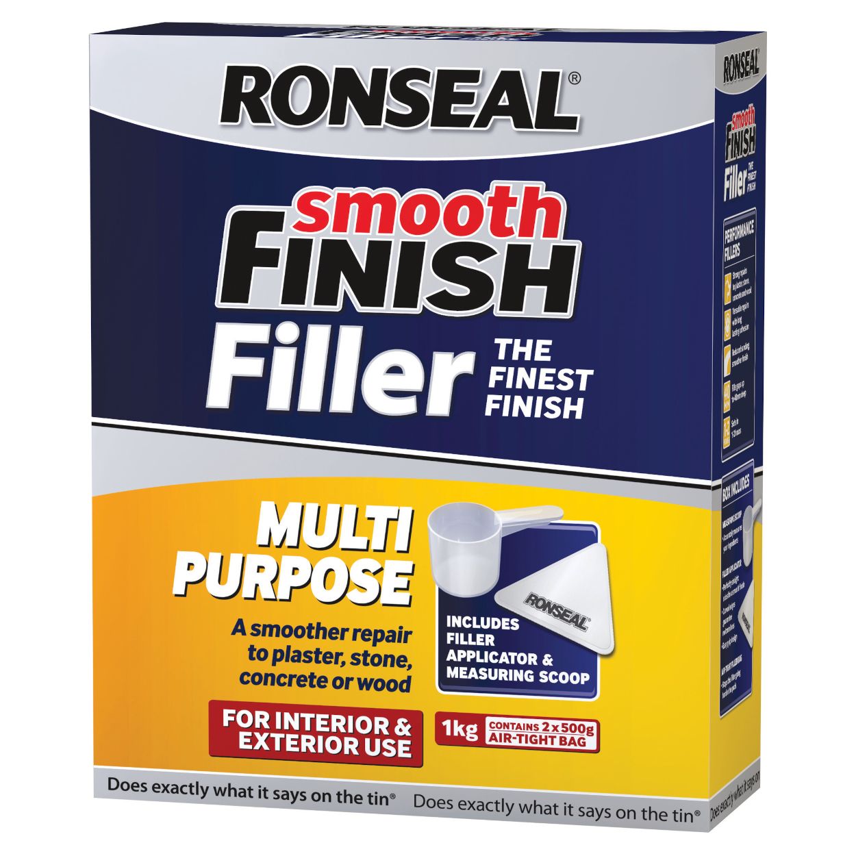 Ronseal 1kg Multi Purpose Wall Filler Powder