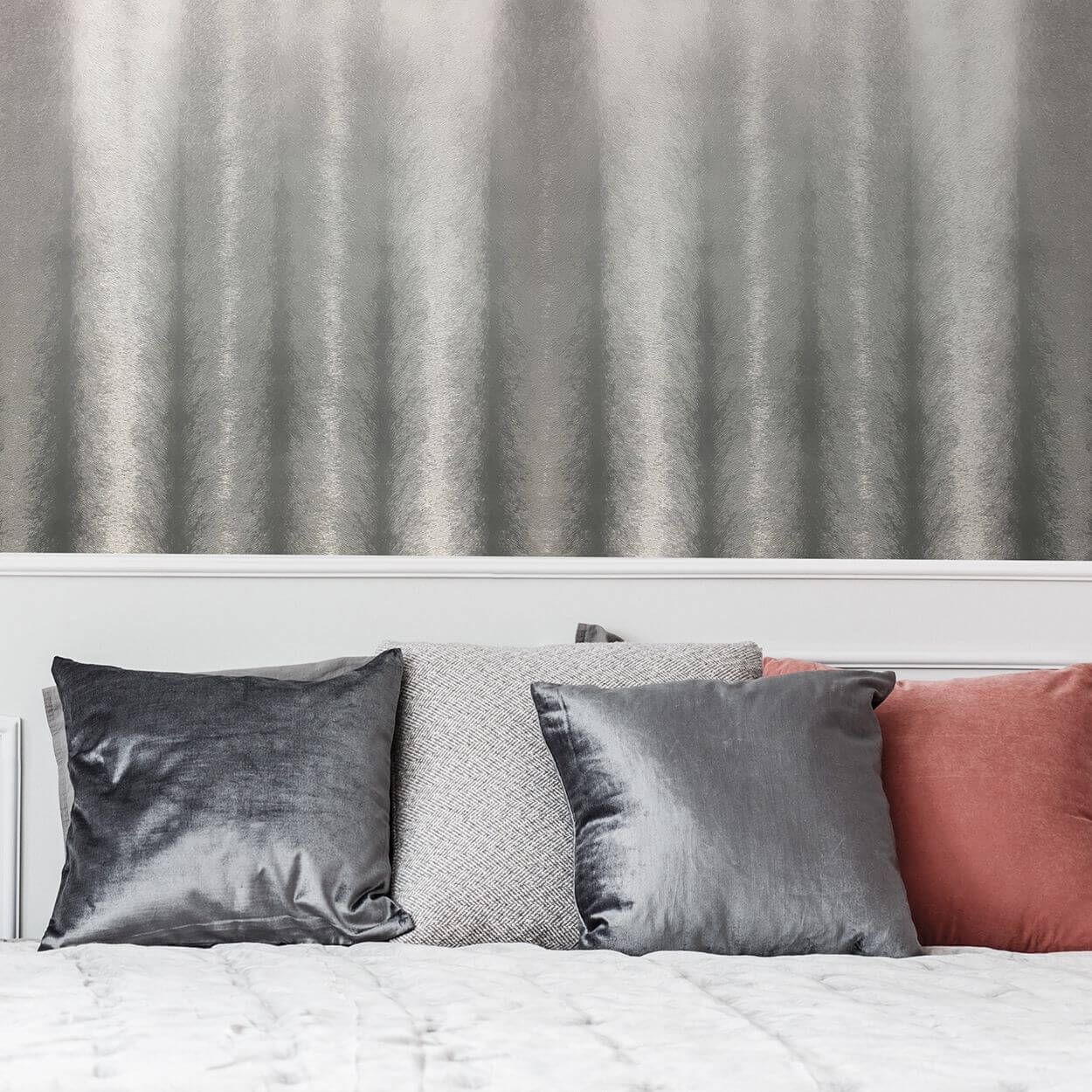 Fur Silver Wallpaper