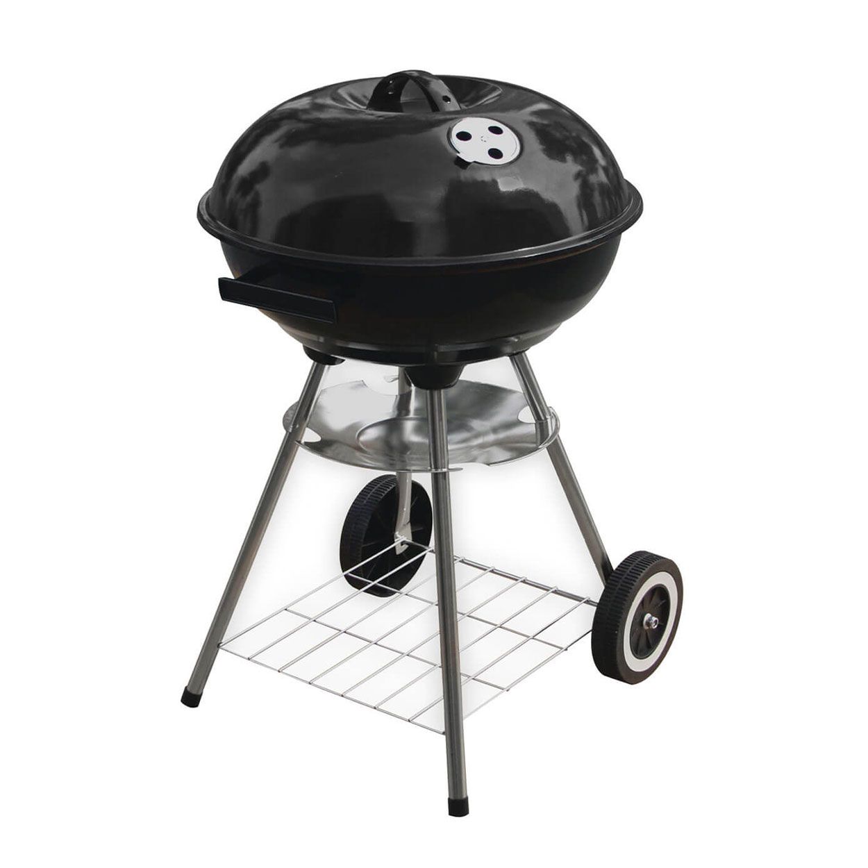 Omaha 43cm Charcoal Kettle BBQ Black