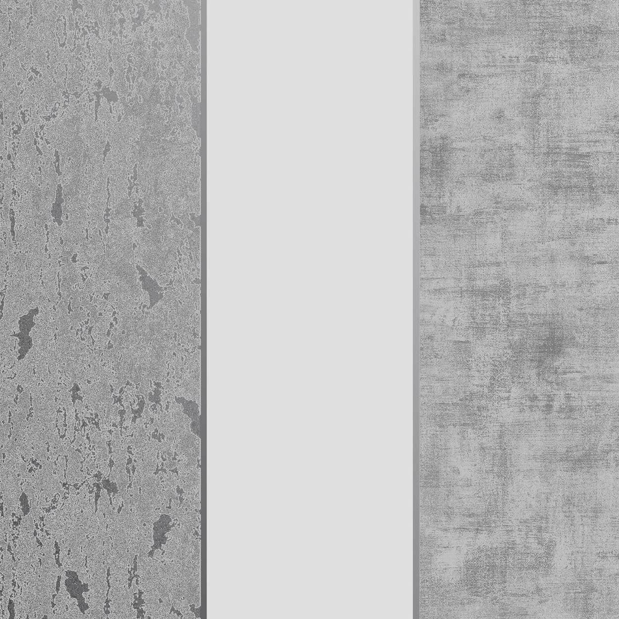 Superfresco Milan Stripe Silver Wallpaper