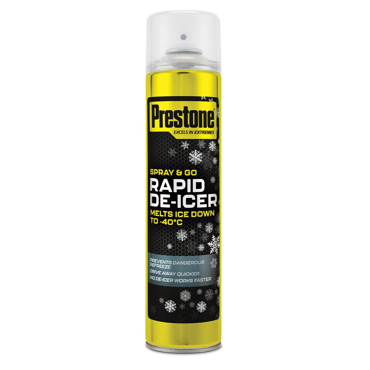 Prestone Rapid De-Icer Aerosol - 600ml