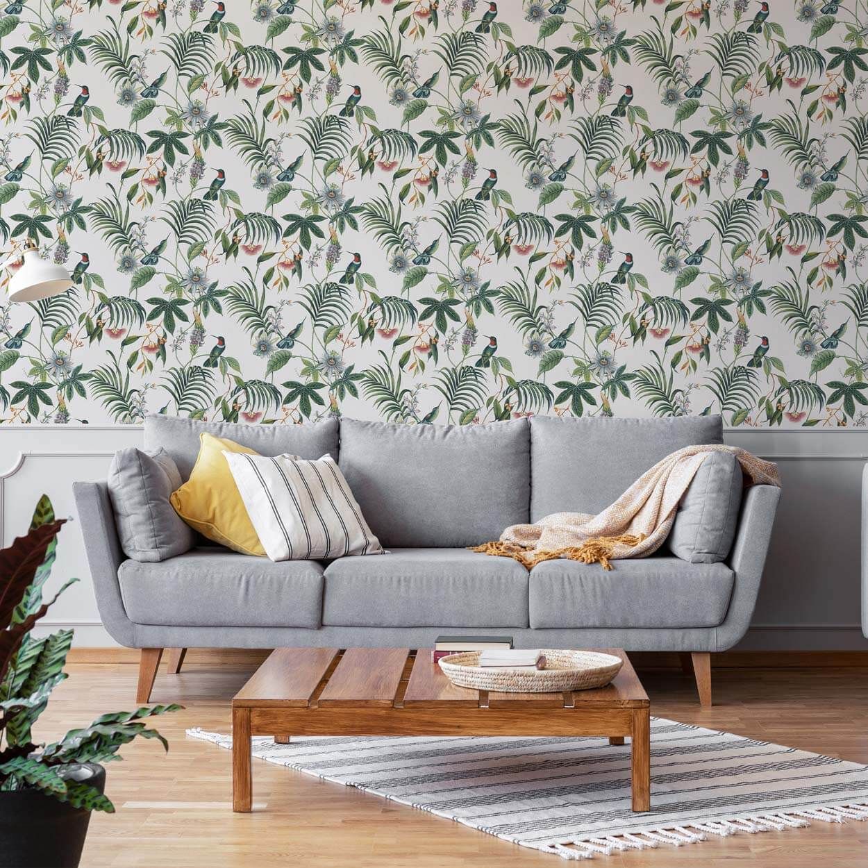 Superfresco Easy Adilah White Wallpaper