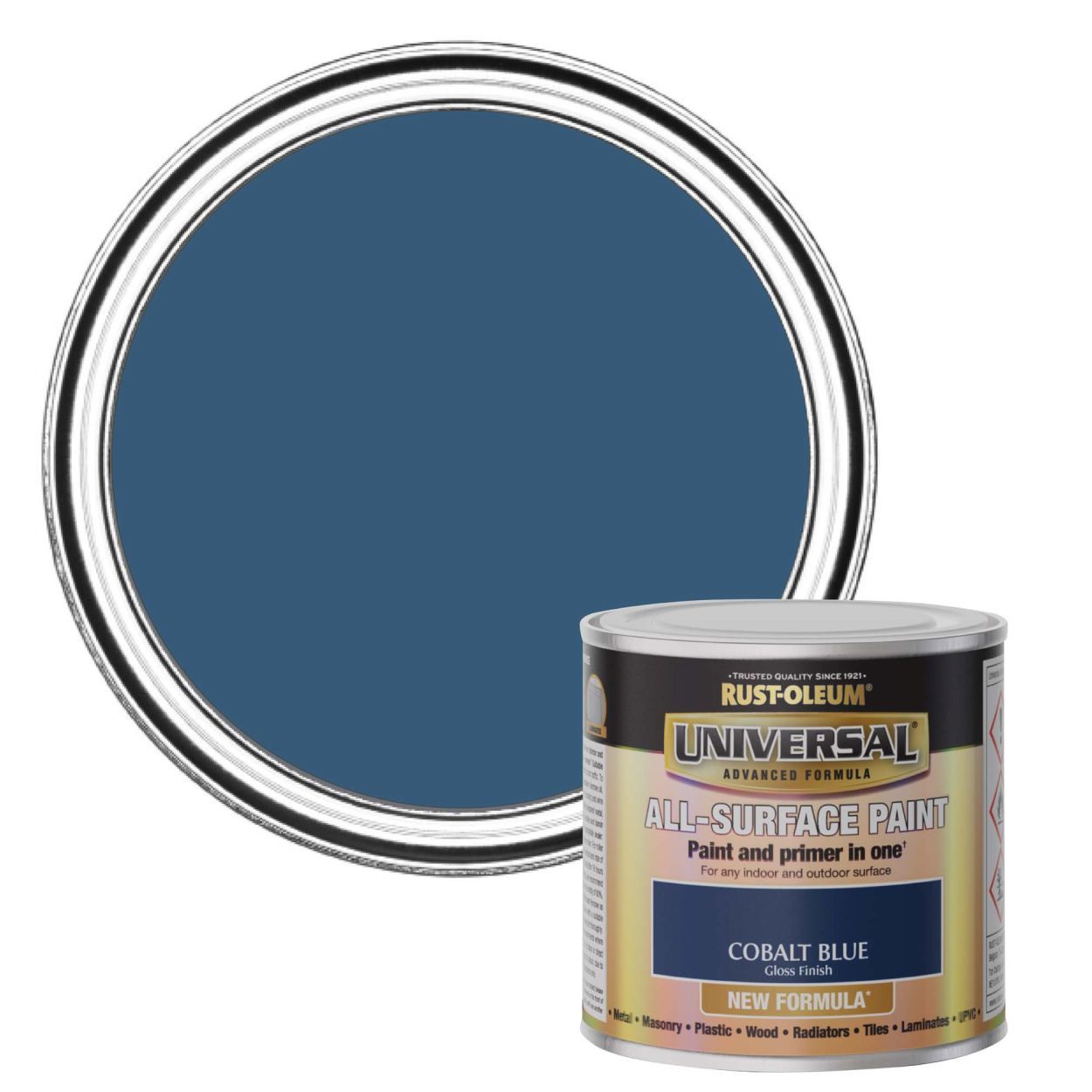 Rust-Oleum Universal All-Surface Paint (Brush) Cobalt Blue