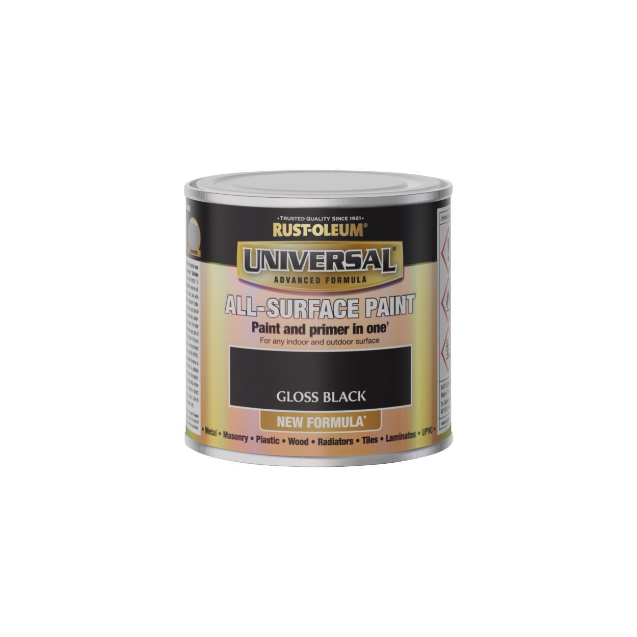 Rust-Oleum Universal All-Surface Paint (Brush) Gloss Black