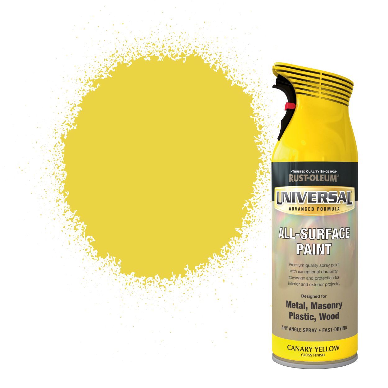 Rust-Oleum Universal All-Surface Spray Paint Canary Yellow