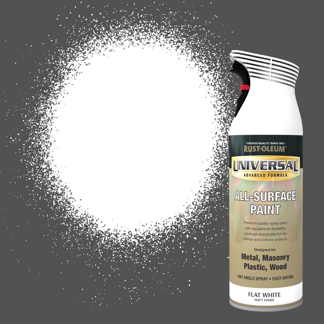 Rust-Oleum Universal All-Surface Spray Paint Matt White