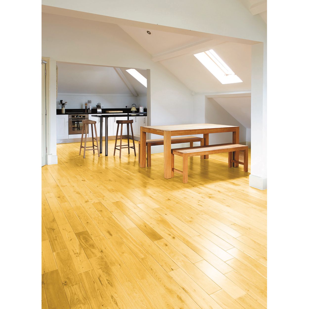 Ronseal 2.5 Litre Diamond Hard Floor Varnish Light Oak