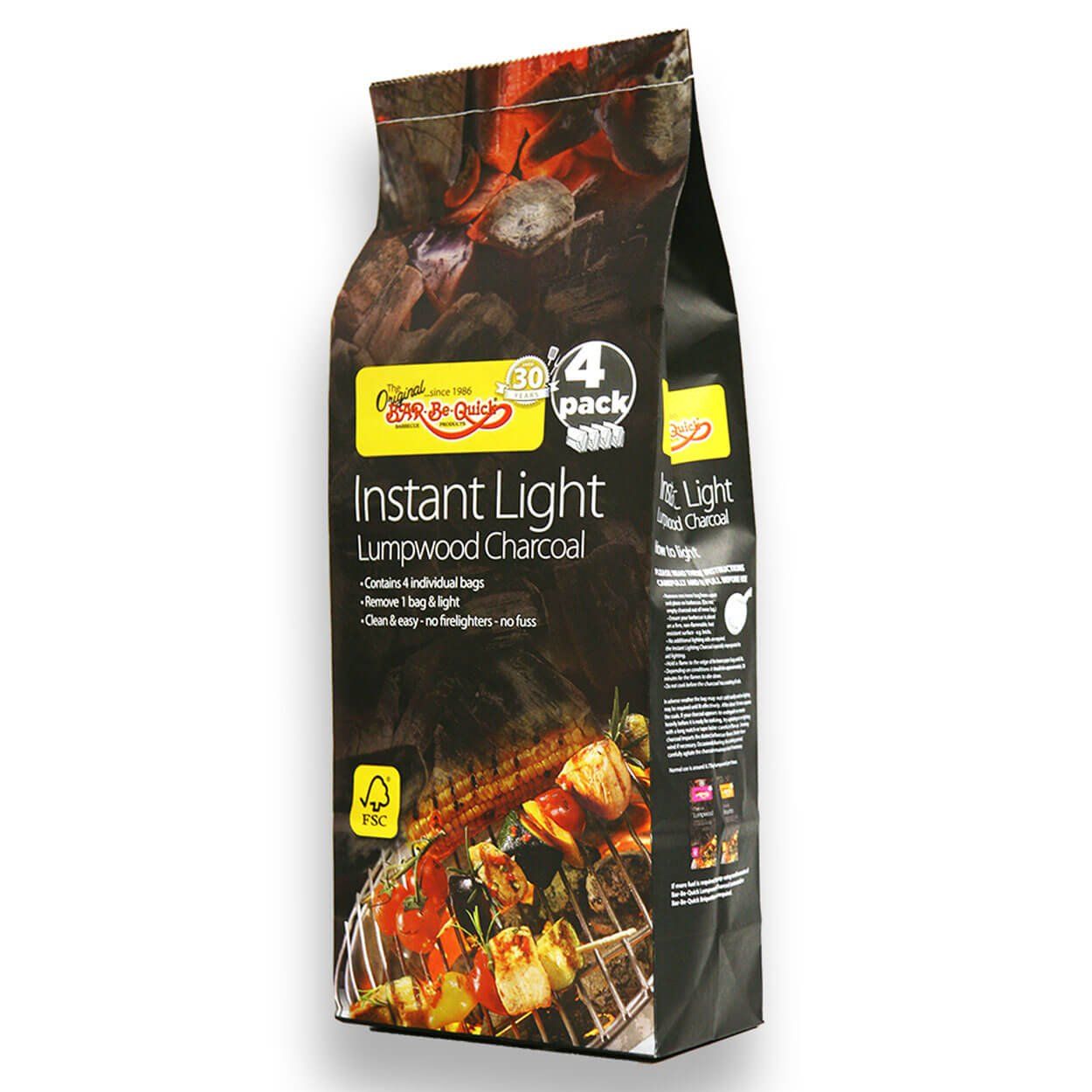 Bar-Be-Quick 6kg Instant Lighting Charcoal