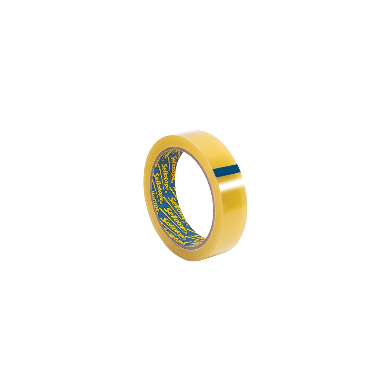 Sellotape Original Golden Sticky Tape - 1 Roll 24mm x 50m