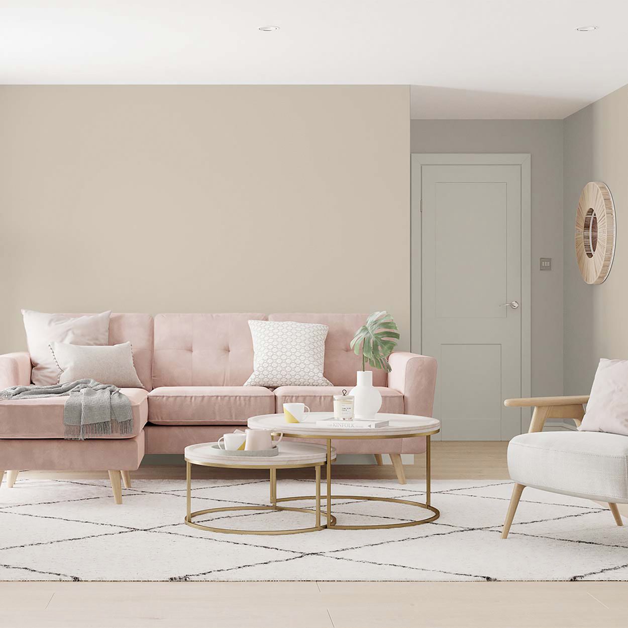 Dulux Vinyl Soft Sheen Georgian Cream 5L