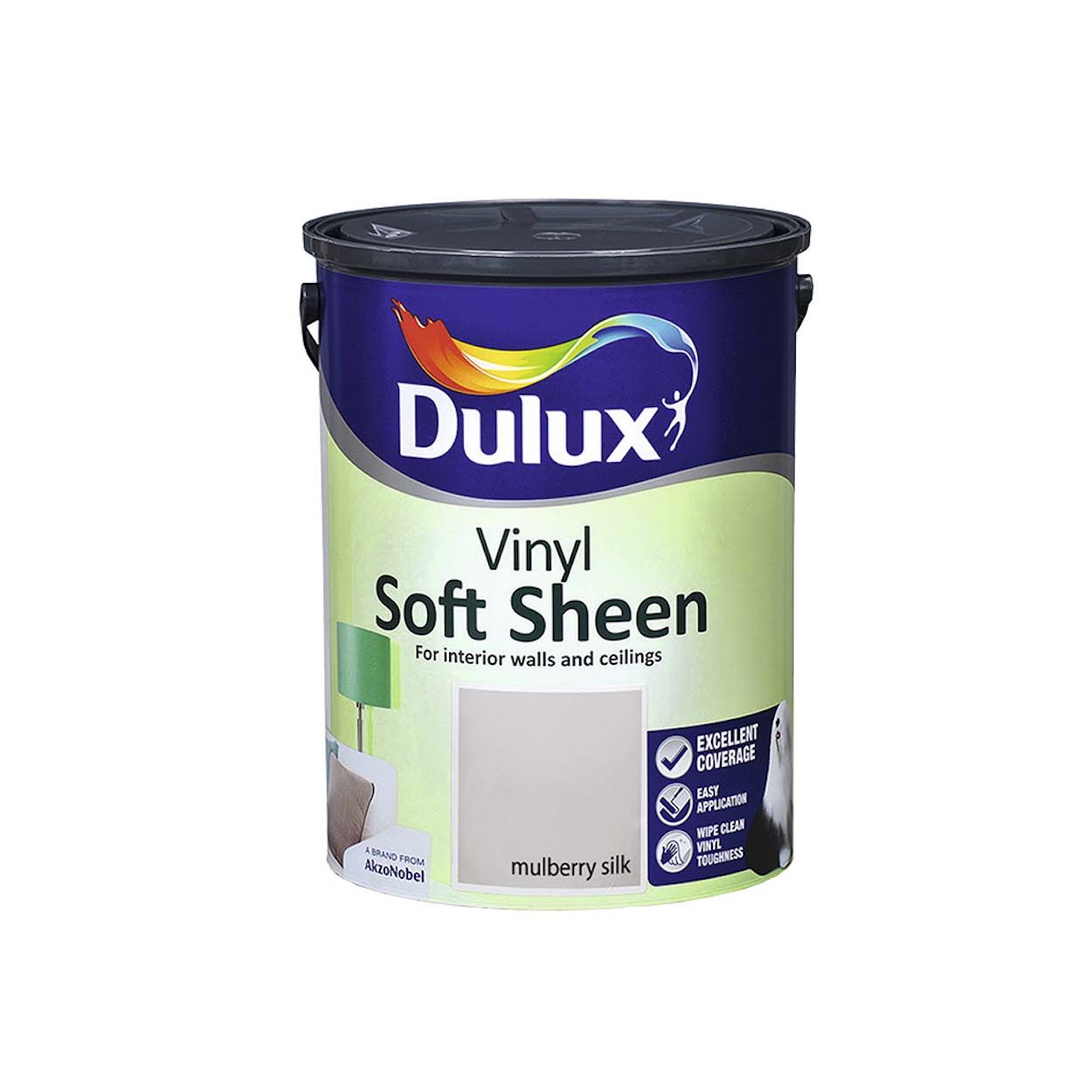 Dulux Vinyl Soft Sheen Mulberry Silk 5L