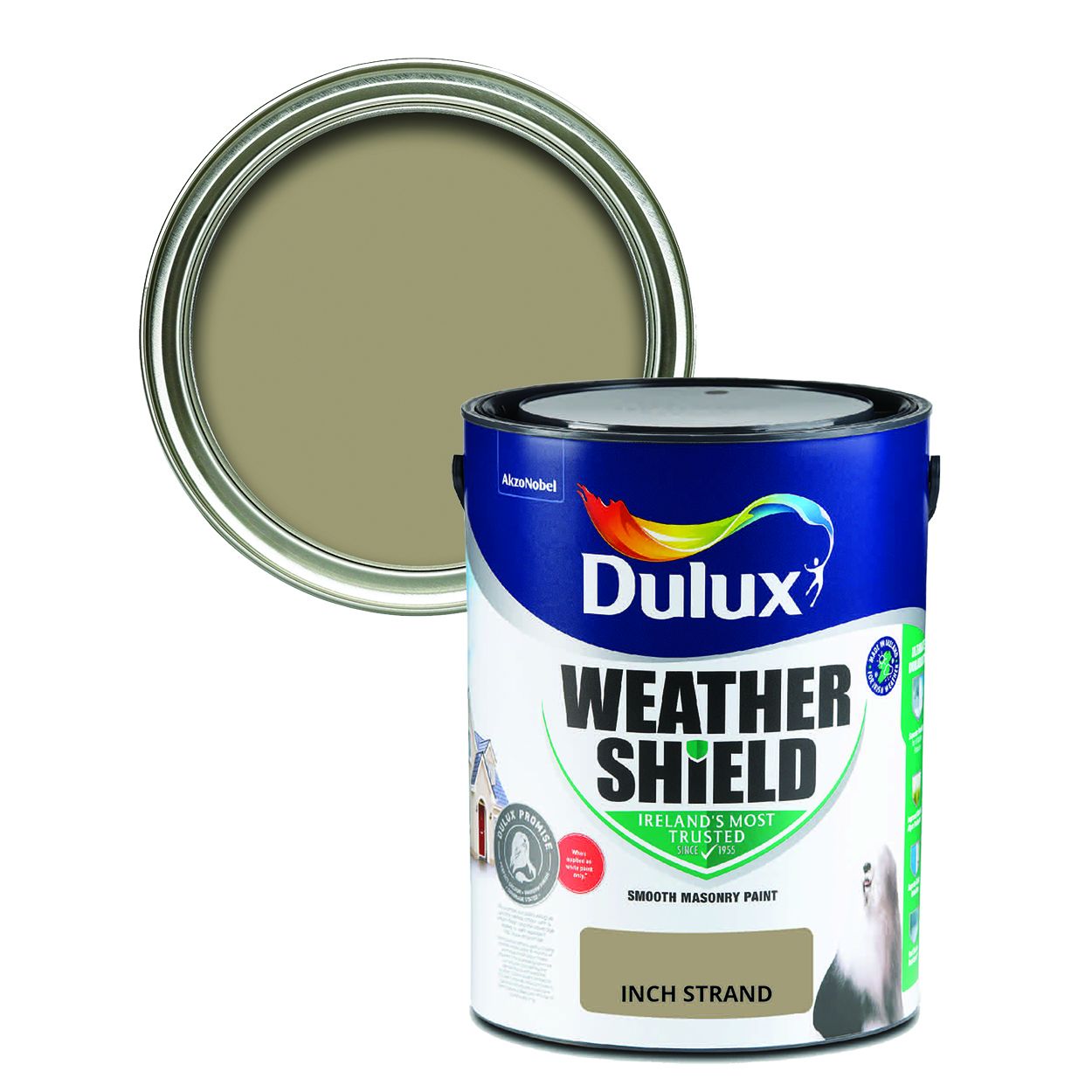 Dulux Weathershield Smooth Masonry Inch Strand 5L
