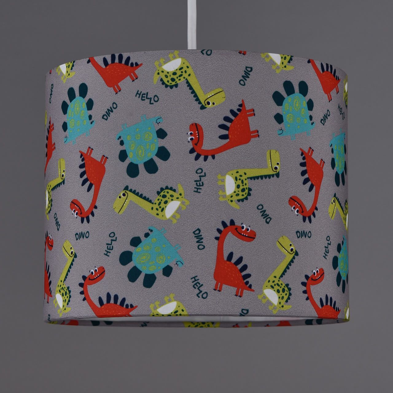 20cm Drum Dinosaur Shade