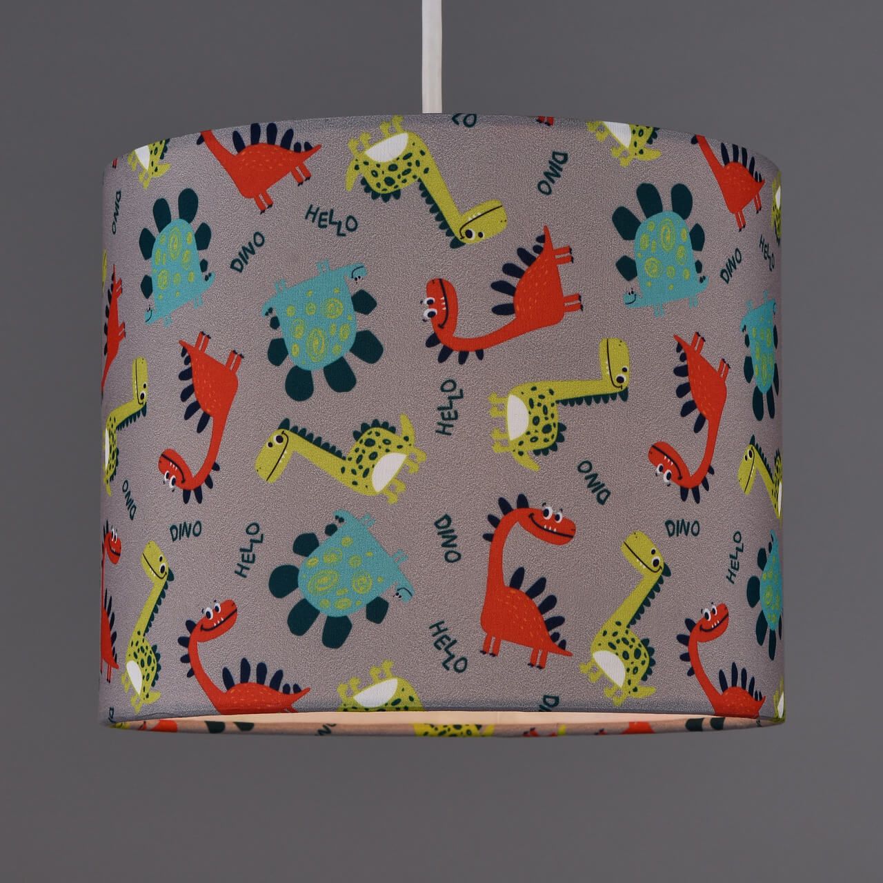 30cm Drum Dinosaur Shade