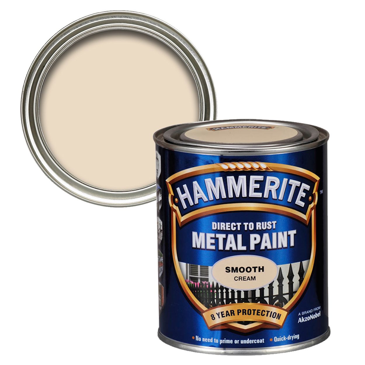 Hammerite Smooth Cream 750ml