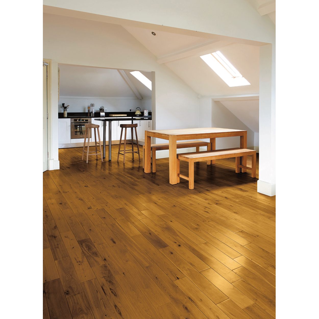Ronseal 2.5 Litre Diamond Hard Floor Varnish Dark Oak