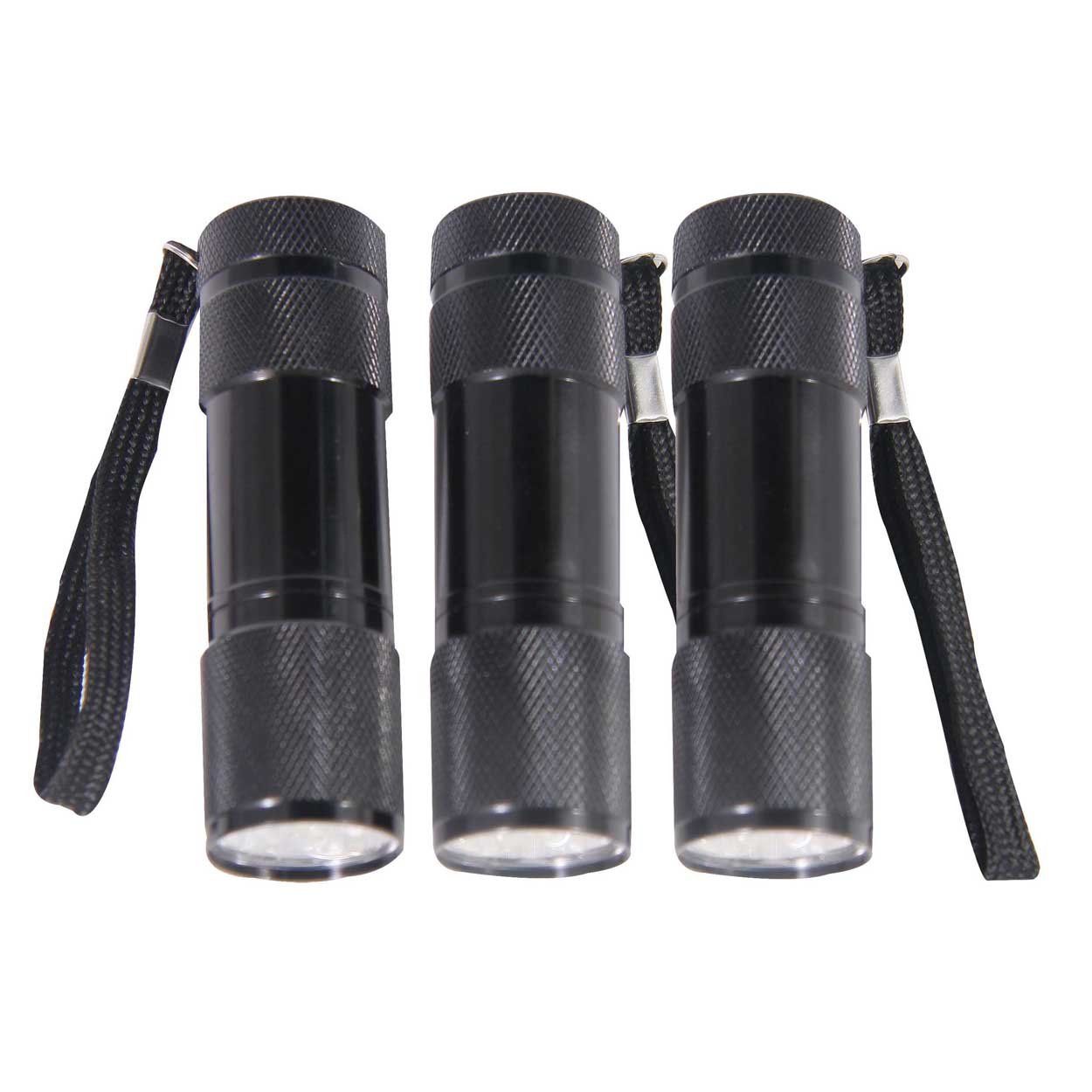 Rok 3 Piece 9 LED Torch Set