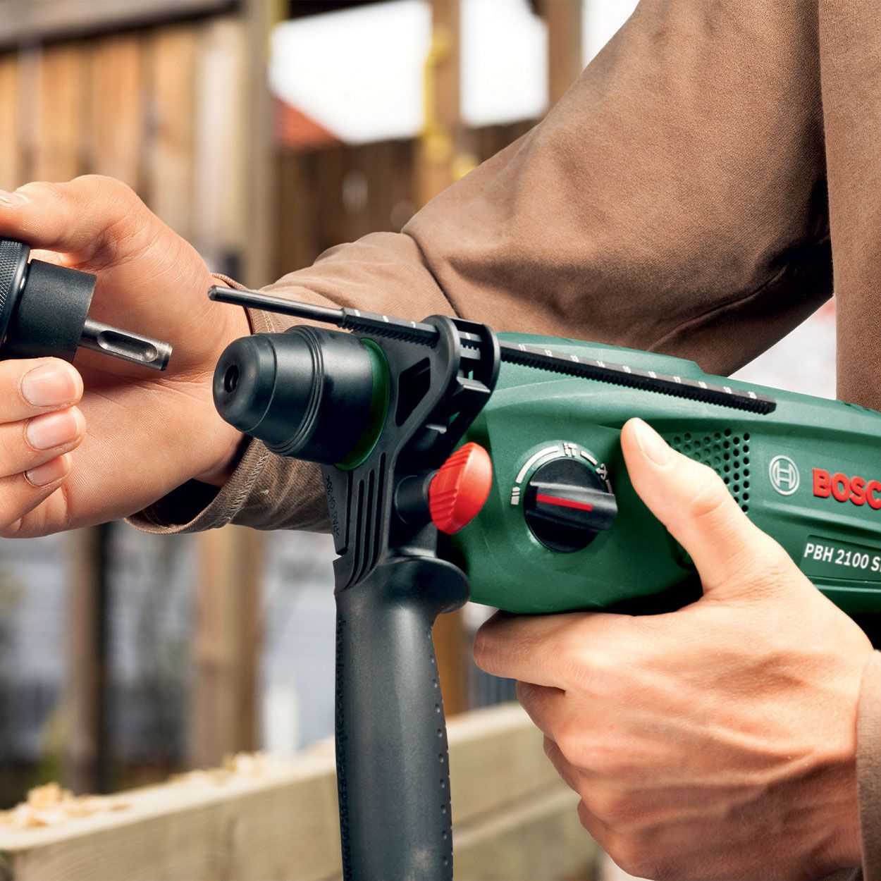 Bosch PBH 2100 RE Compact Hammer Drill