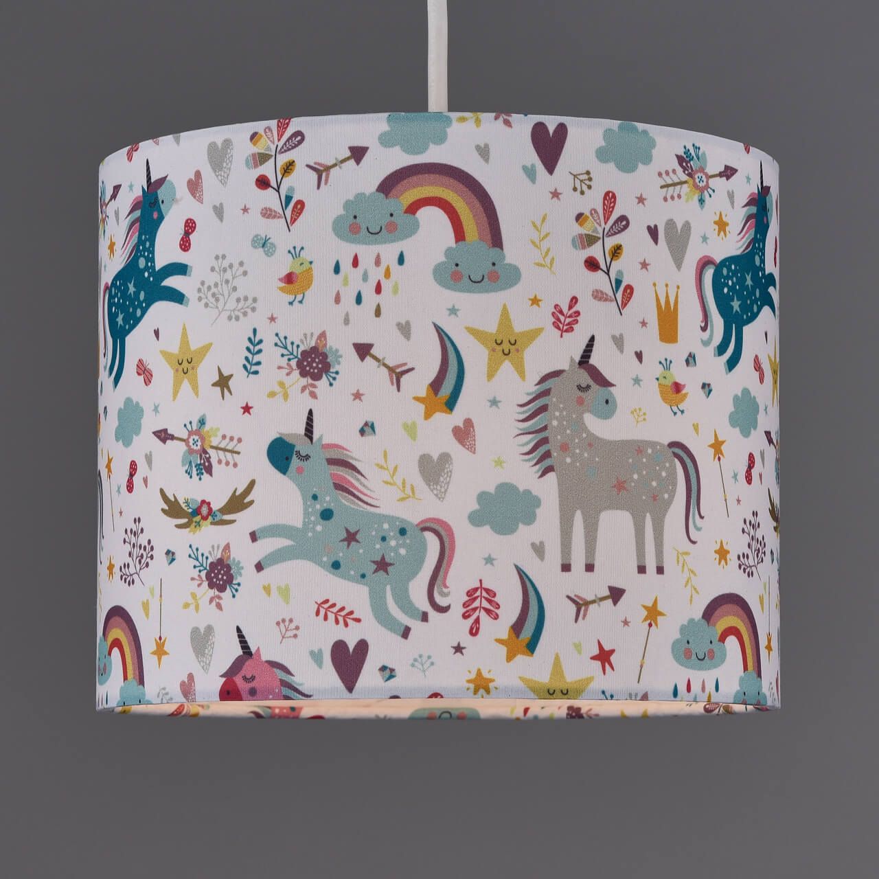 20cm Drum Unicorn Shade