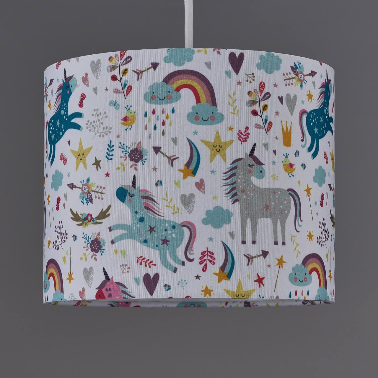 20cm Drum Unicorn Shade