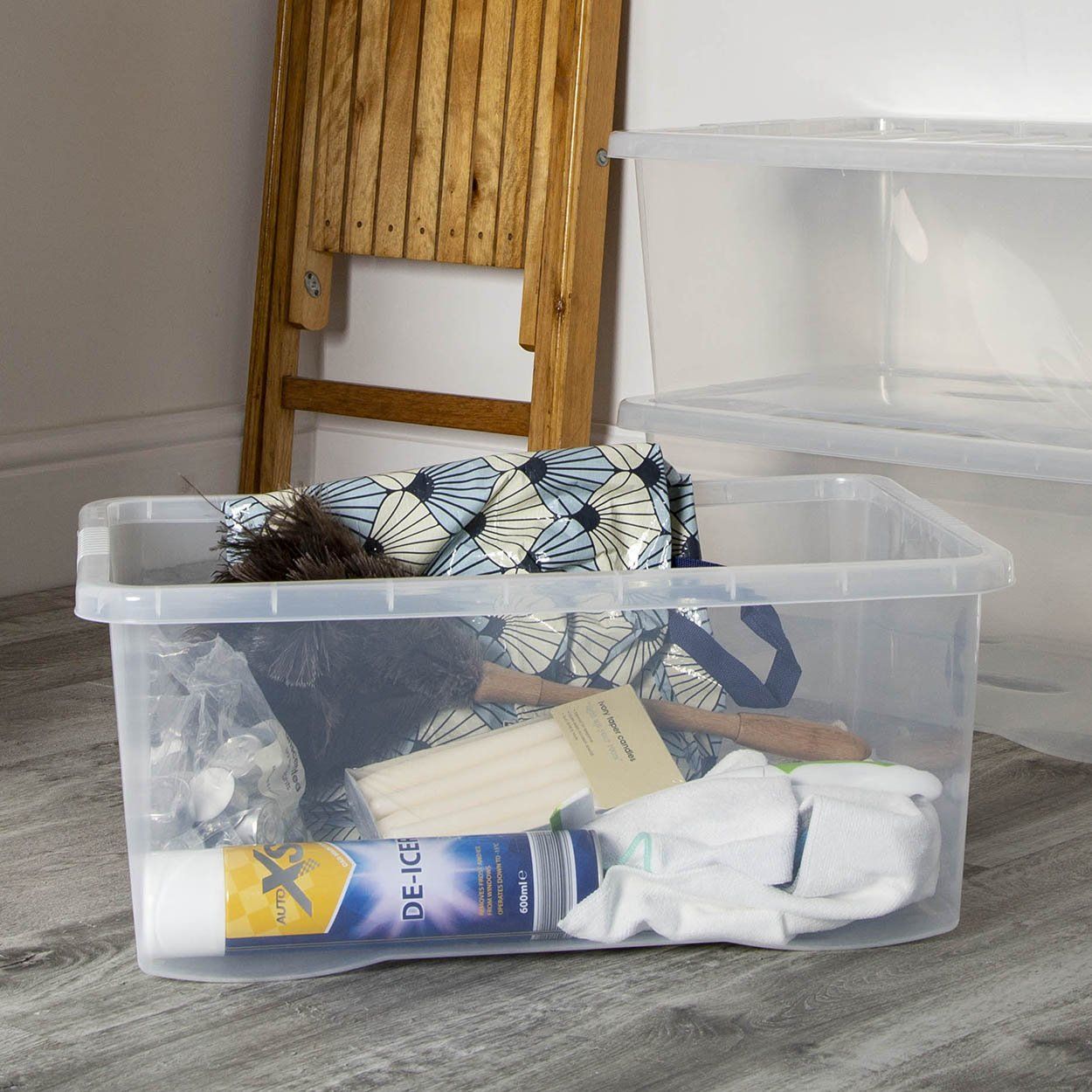 Wham 45 ltr Crystal Box & Lid