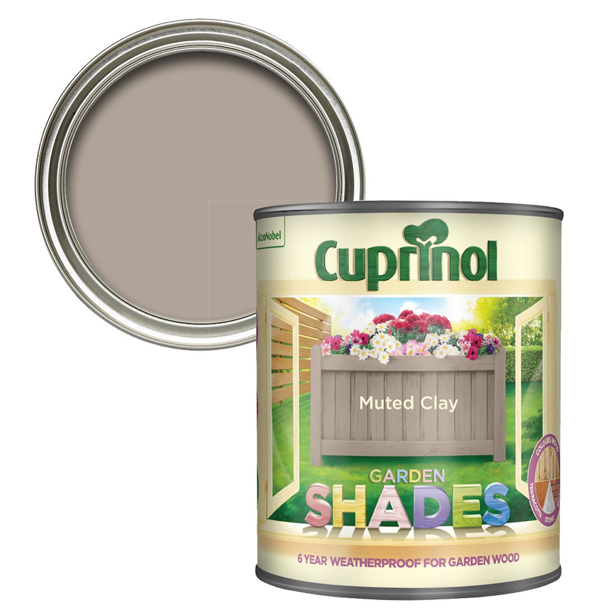 Cuprinol Garden Shades Muted Clay 1L