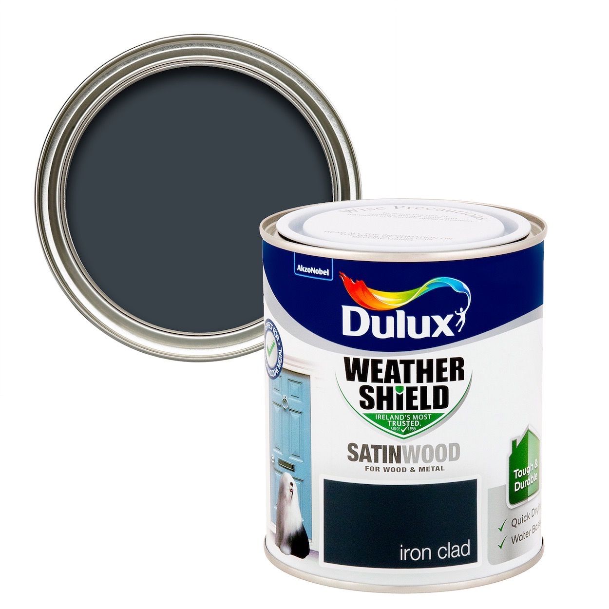 Weathershield Exterior Satinwood Iron Clad 750ml