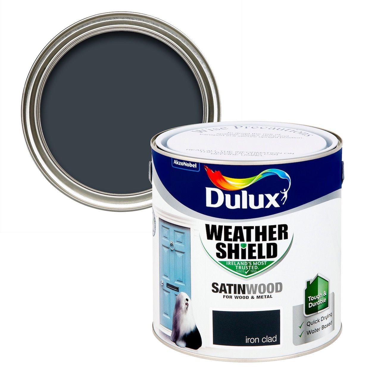 Weathershield Exterior Satinwood Iron Clad 2.5L