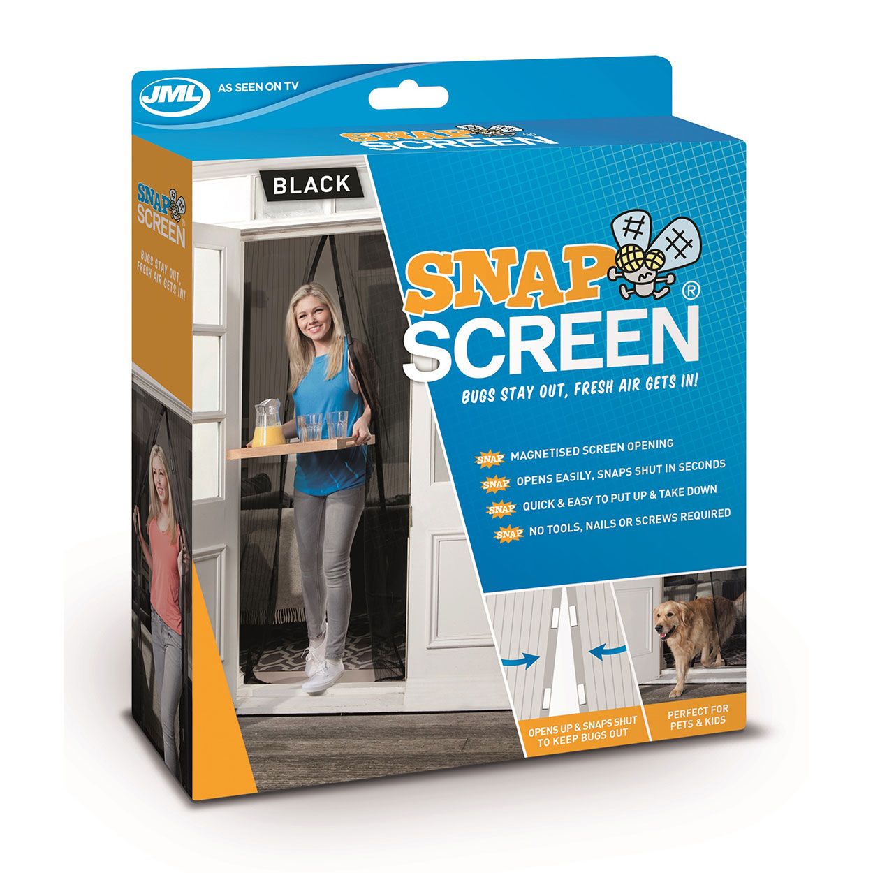 SNAP SCREEN BLACK