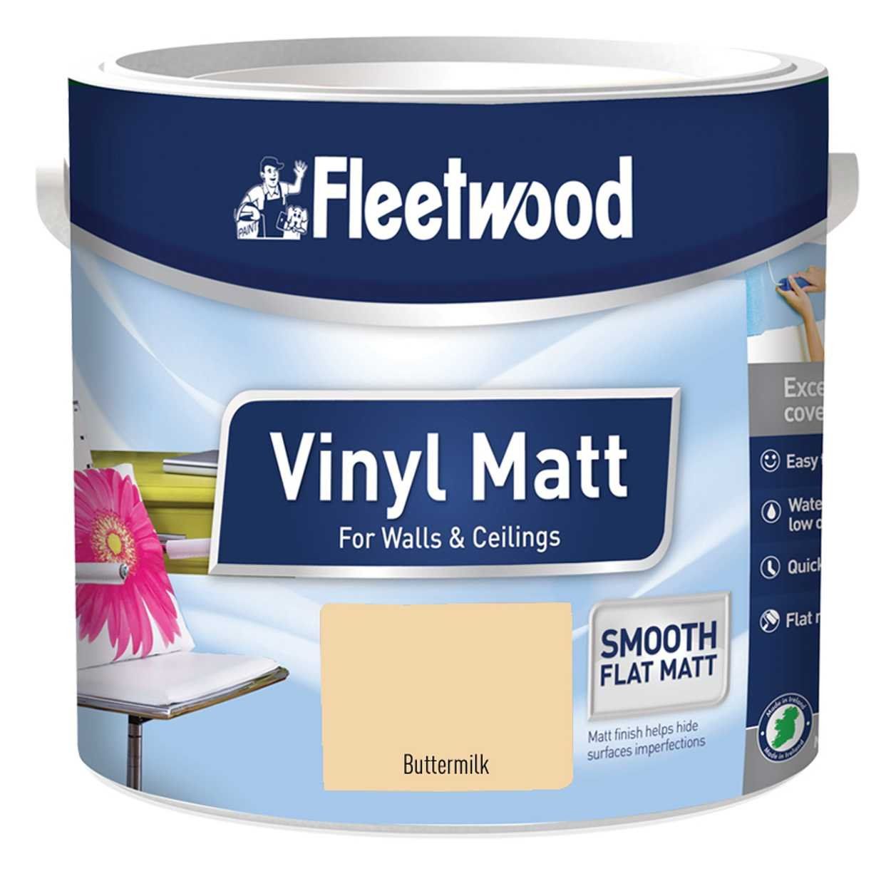 Fleetwood 2.5Lt Matt Buttermilk