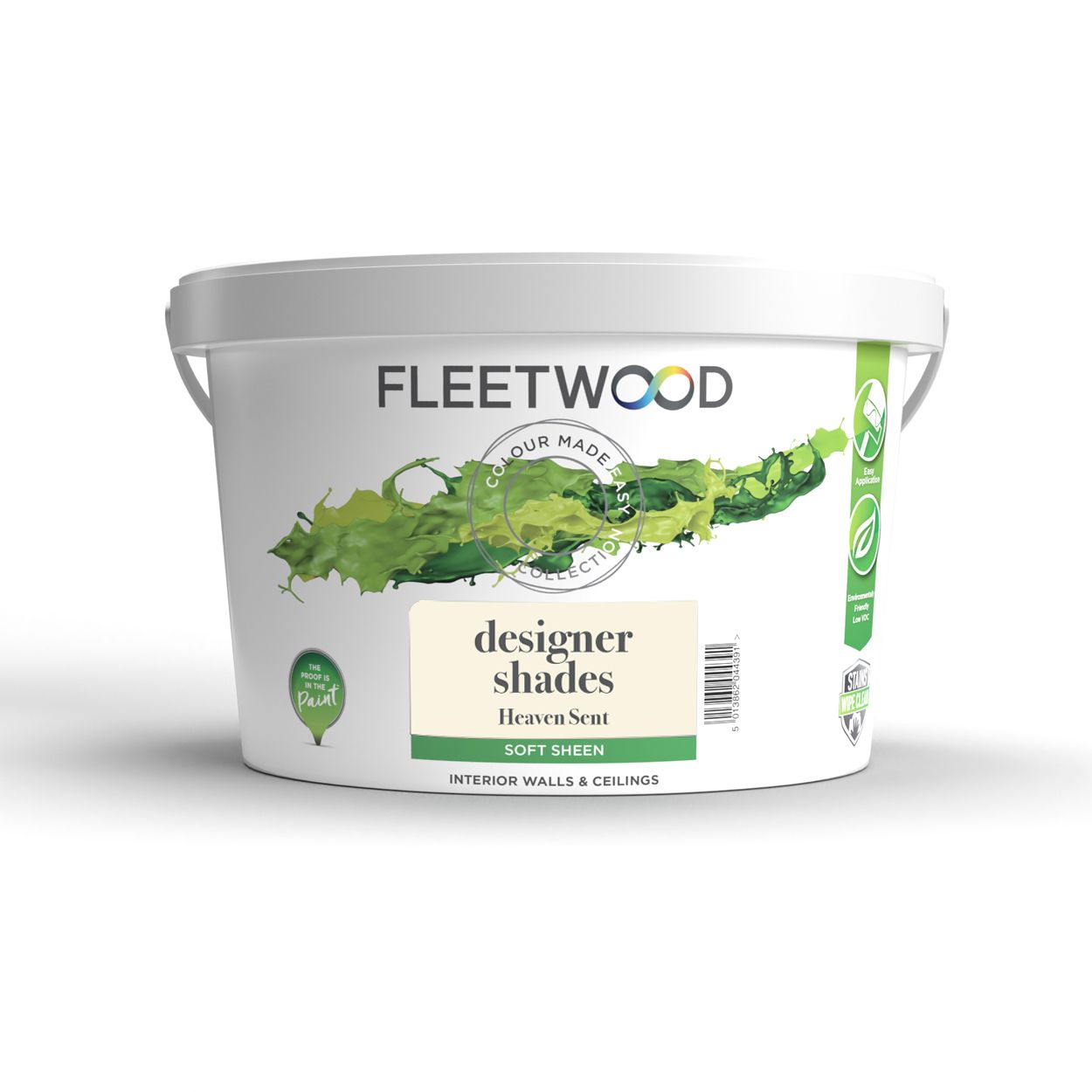 Fleetwood 10 Litre Designer Soft Sheen Heaven Scent