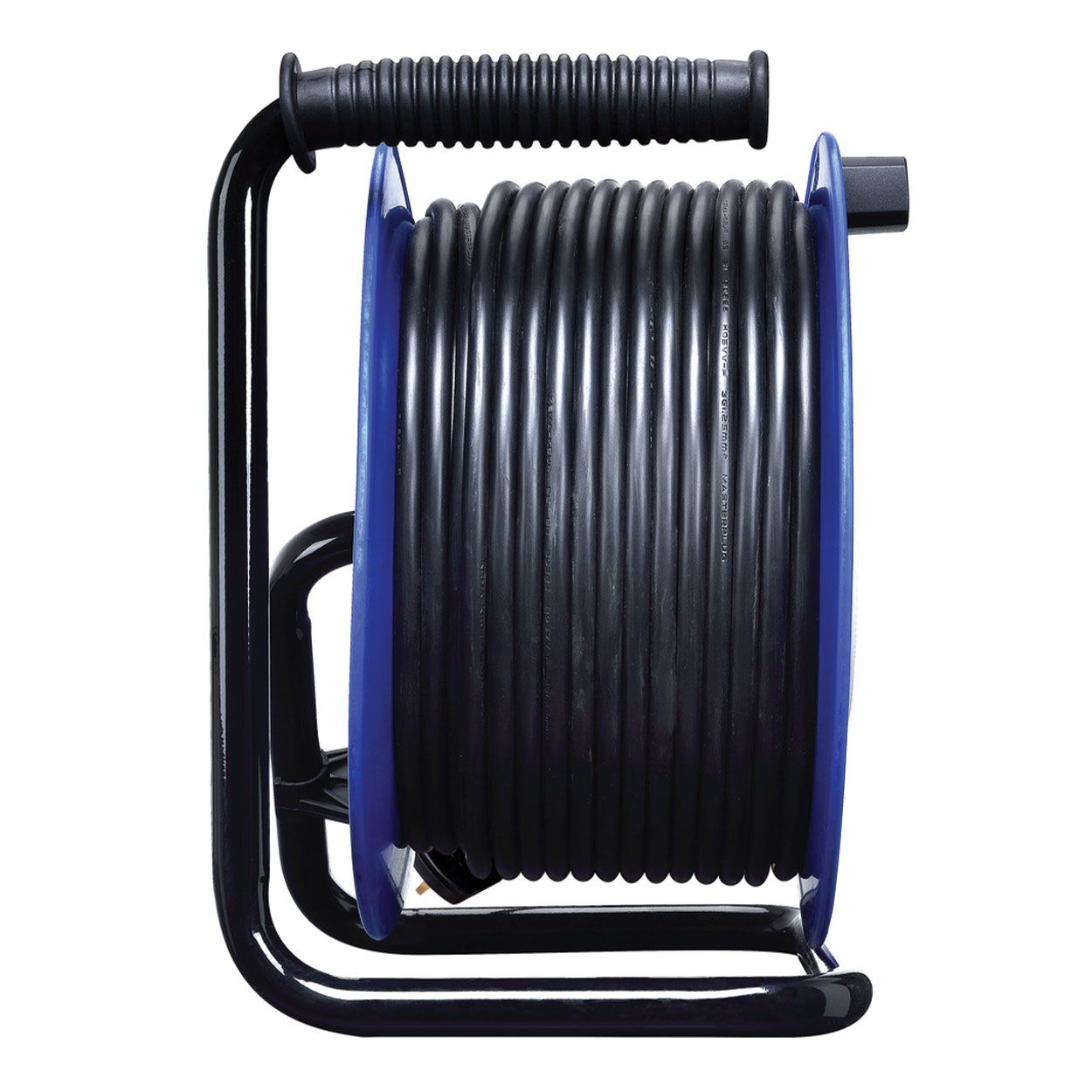 Masterplug 50 Metre 4 Gang Heavy Duty Cable Reel