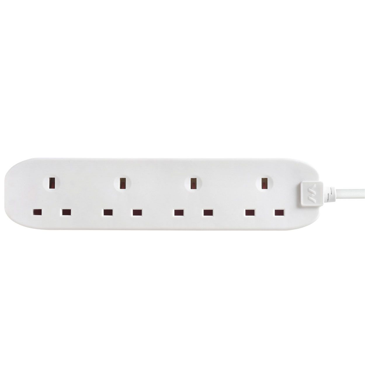 Masterplug 3 Metre 4 Gang 13A Extension Lead