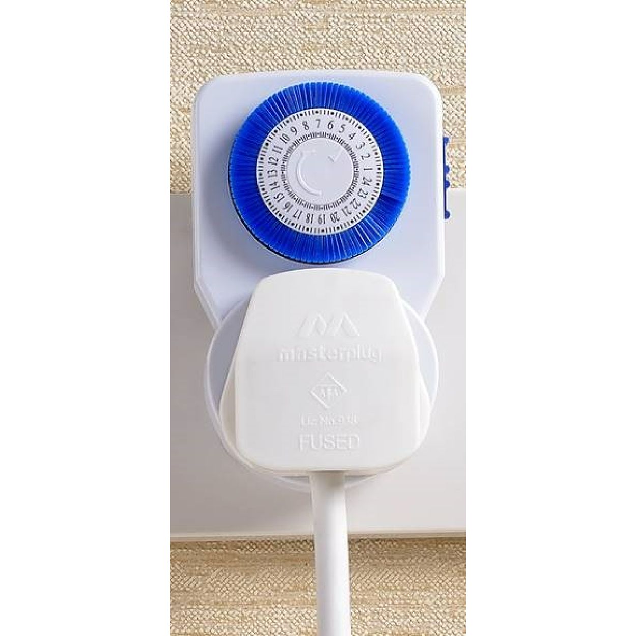 Masterplug 24 Hour Mechanical Timer - Pack Of 3