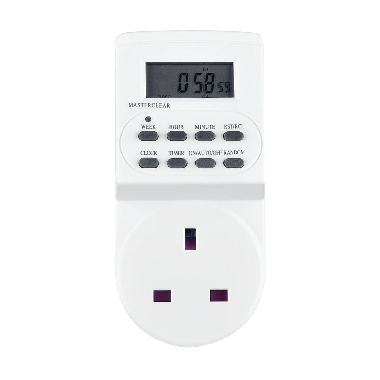 Masterplug 7 Day Electronic Timer