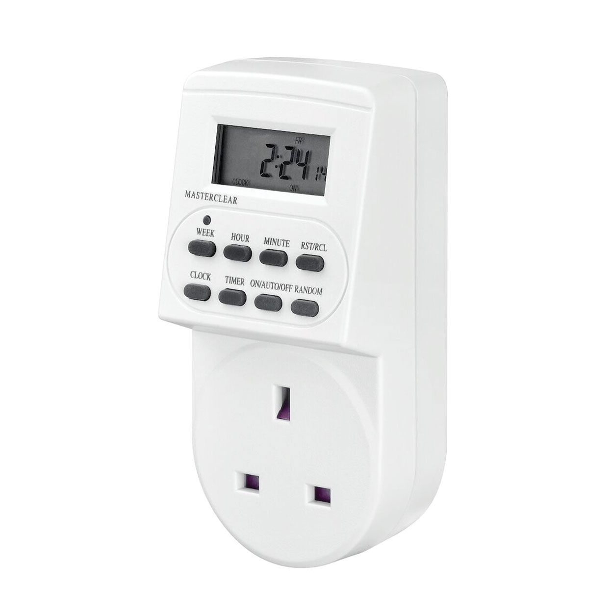 Masterplug 7 Day Electronic Timer