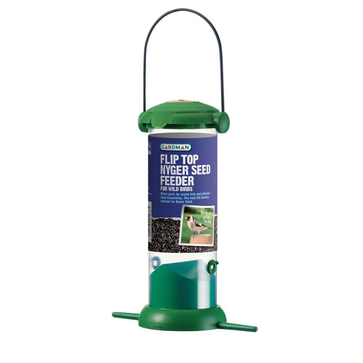 Gardman Flip Top Nyjer Seed Feeder