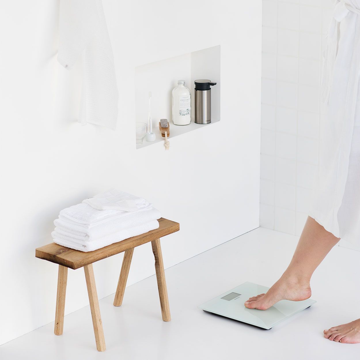 Brabantia Battery Powered Scales White