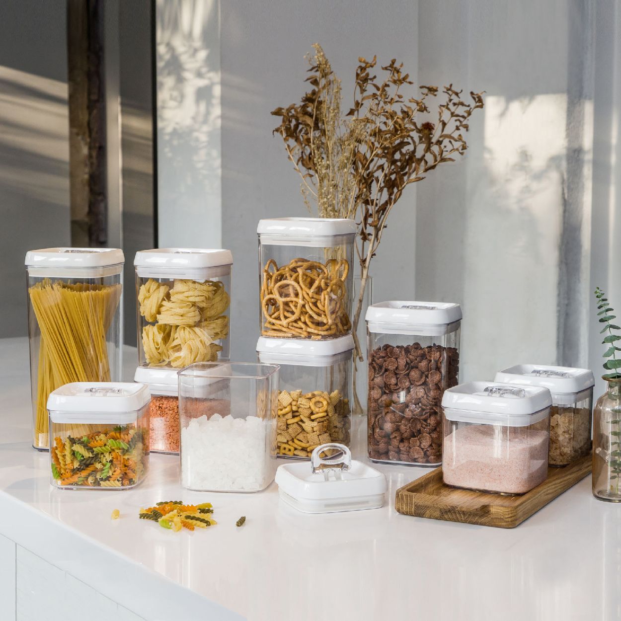 Felli Square 33oz Flip-Tite Storage Container
