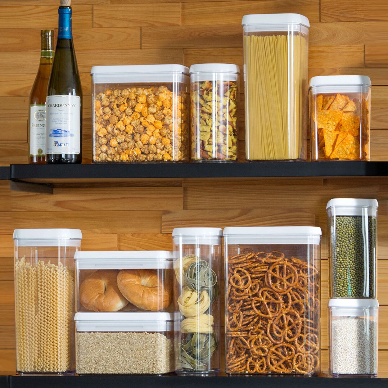 Felli Rectangular 142oz Filp-Tite Storage Container