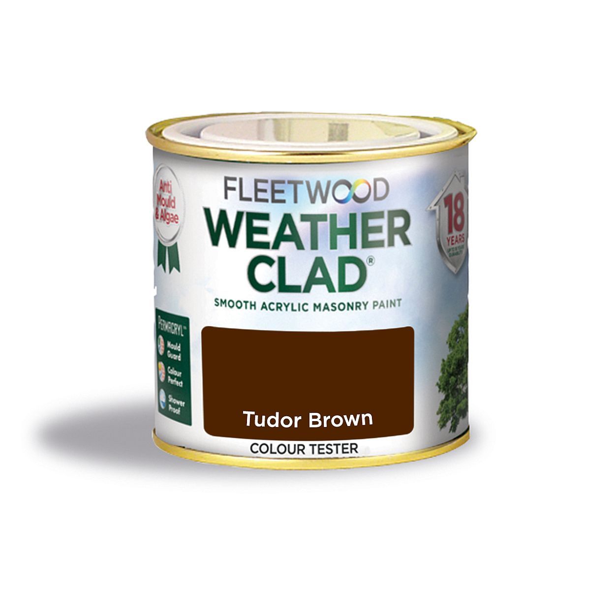 Fleetwood 250ml Weather Clad Tudor Brown