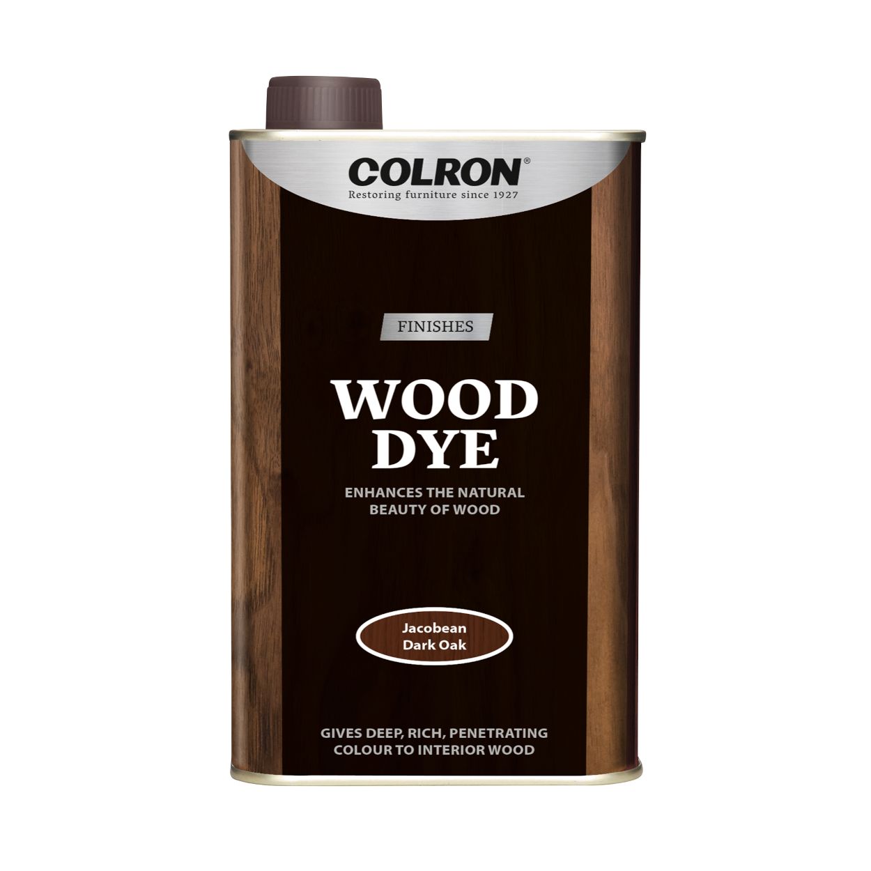 Colron 250ml Refined Wood Dye Jacobean Dark Oak