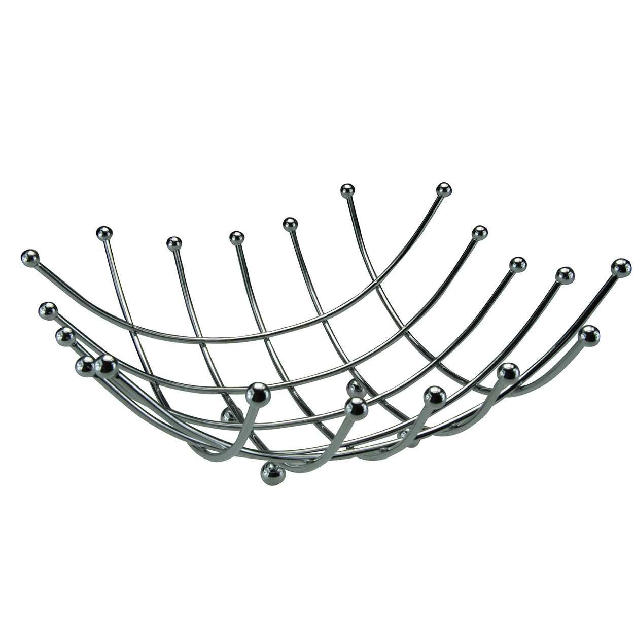 Apollo Chrome Fruit Bowl