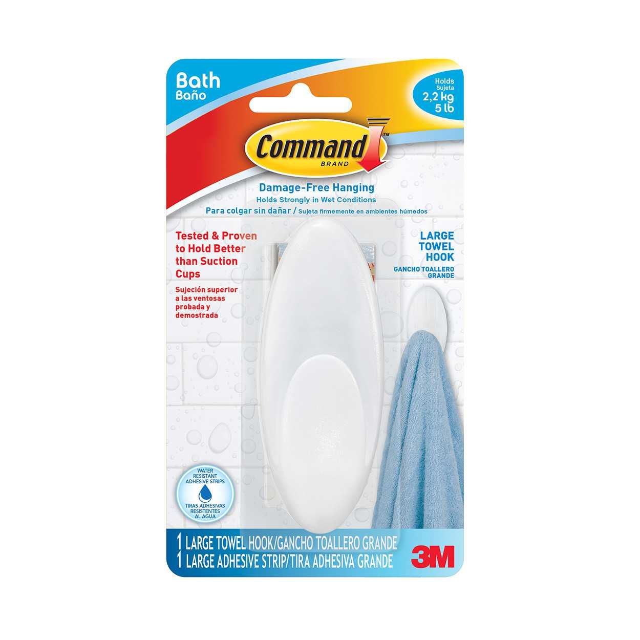 Command Large Towel Hook