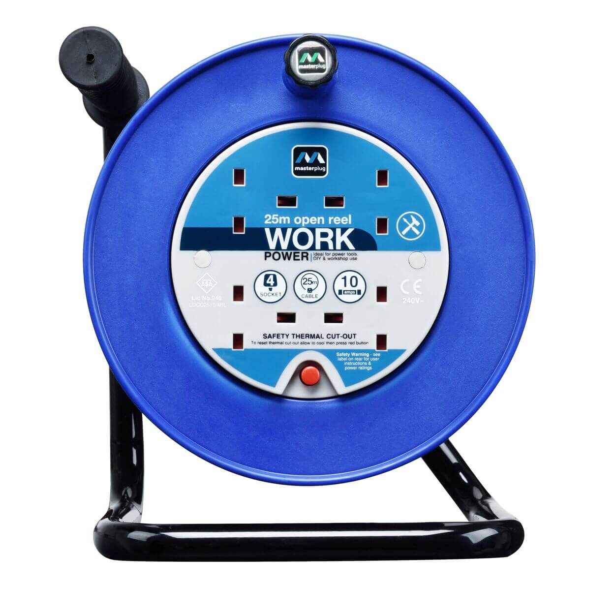 Masterplug 25 Metre Cable Reel